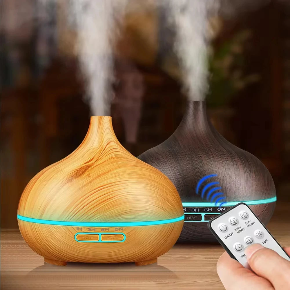 Aromatherapy Essential Oil Diffuser With Remote Control - Smarsty