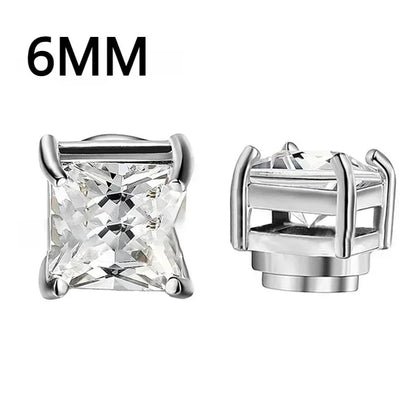 Crystal Strong Magnetic Clip Earrings Non Piercing - Smarsty