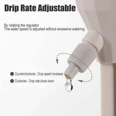 Adjustable Drip Irrigation System for Self Watering Plants - Smarsty