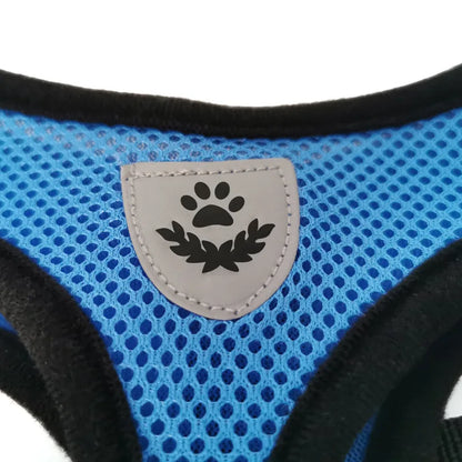 Adjustable Breathable Dog Cat Harness with Reflective Safety - Smarsty