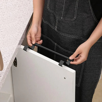 Stainless Steel Over Cabinet Towel Rack Organizer - Smarsty