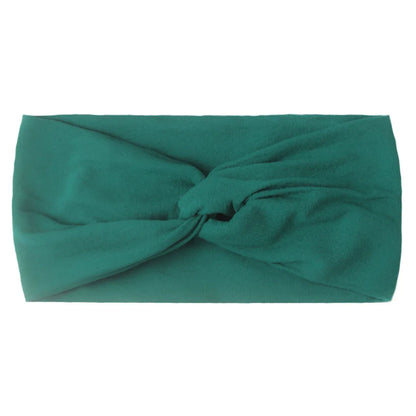 Candy Color Knotted Baby Girl Headband Soft Elastic - Smarsty