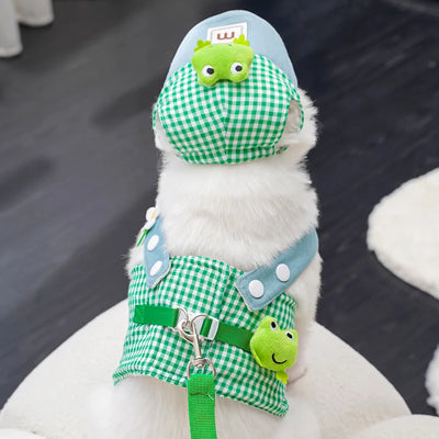 Duck Frog Pet Harness Set for Cats and Puppies - Smarsty