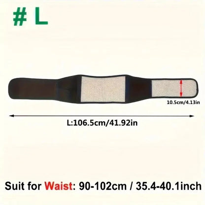 Adjustable Self Heating Magnetic Therapy Support Belt - Smarsty
