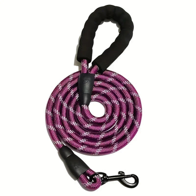 Reflective Dog Leash With Padded Handle For Safety - Smarsty