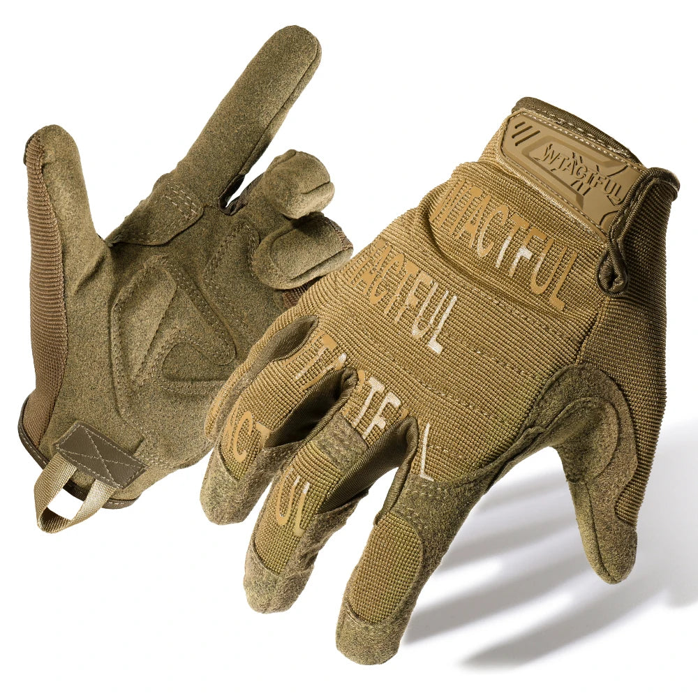 Touchscreen Tactical Gloves Shockproof Non Slip Full Finger - Smarsty