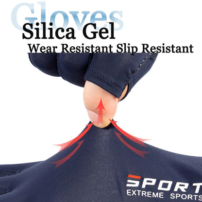 Breathable Ice Silk Sunscreen Gloves For Outdoor Use - Smarsty
