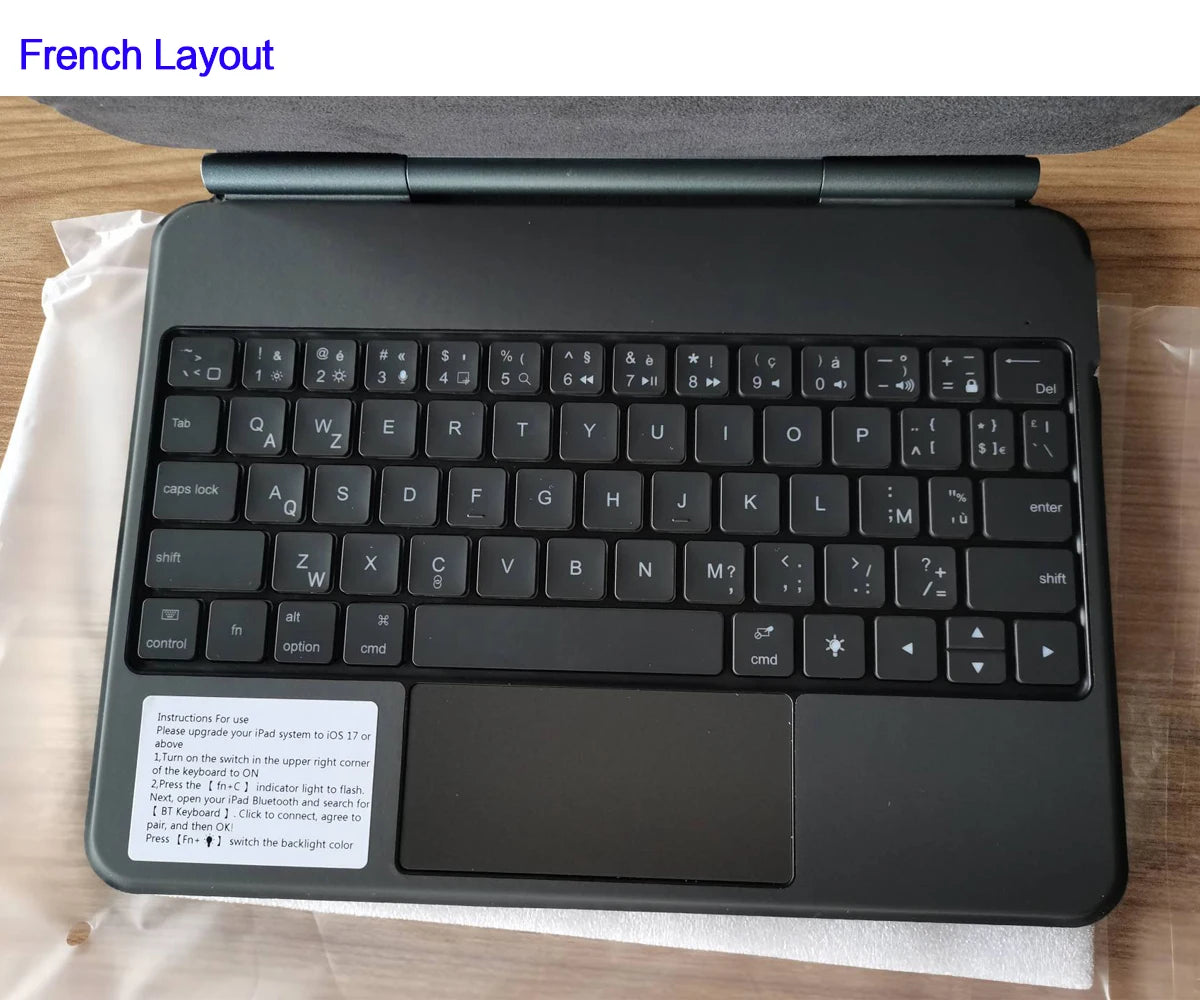 Magic Keyboard for iPad 11th Gen Backlit Magnetic Folio