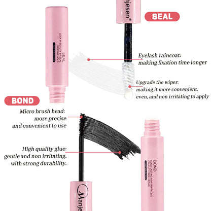 DIY Lash Extension Kit with Bond and Seal for Easy Application - Smarsty