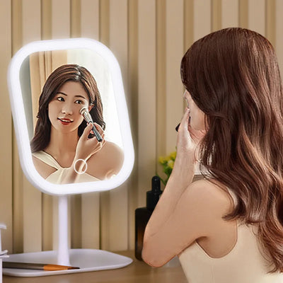 Niche Modern LED Makeup Mirror with Three Color Light - Smarsty
