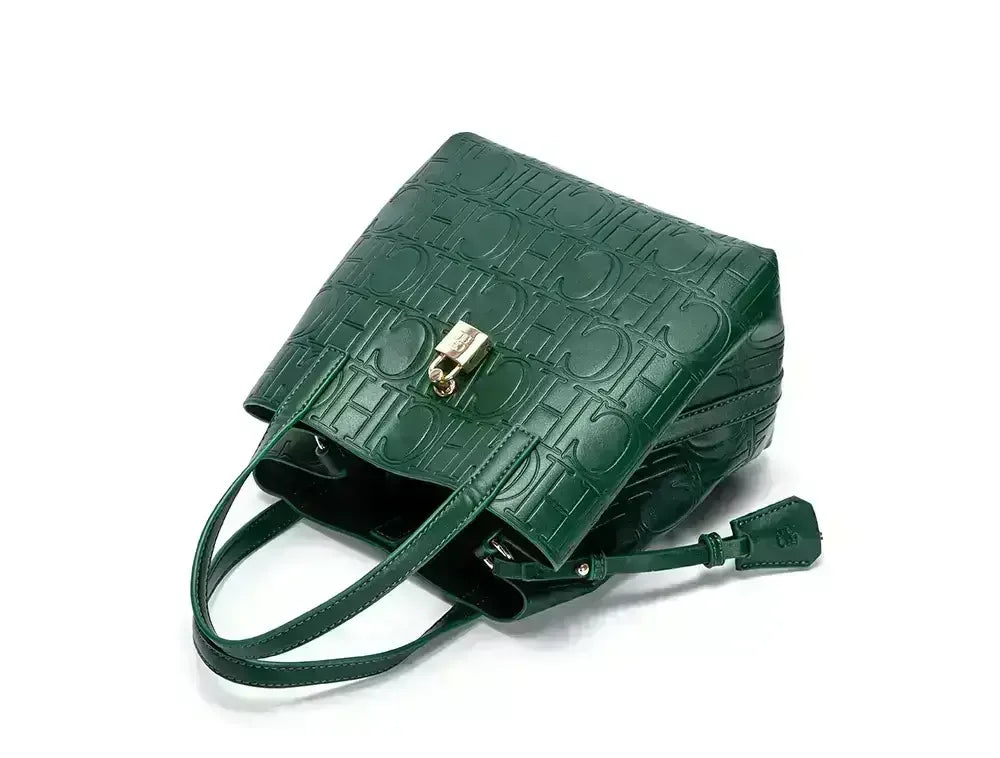 Large Capacity Handbag With Lock Design Luxury Crossbody - Smarsty