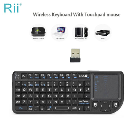 Mini Wireless Keyboard With Touchpad For Android TV Box
