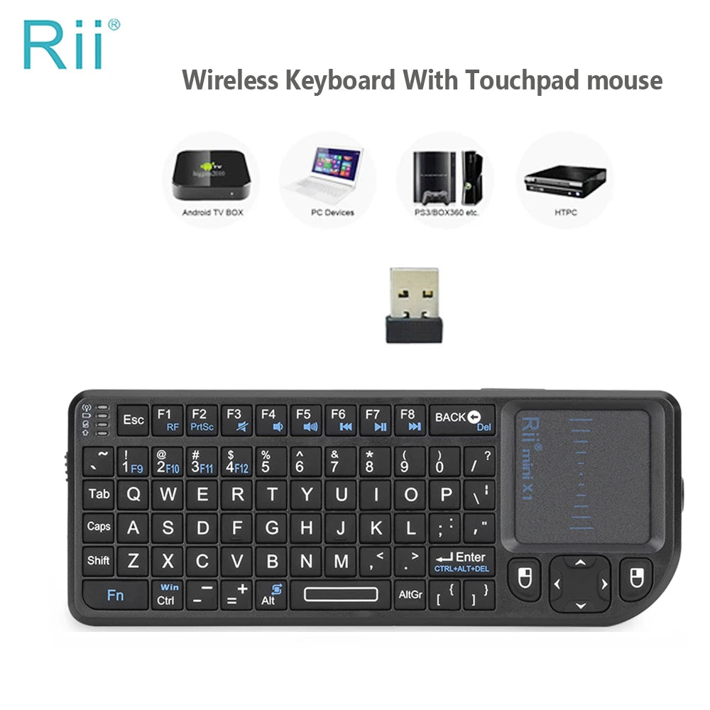 Mini Wireless Keyboard With Touchpad For Android TV Box