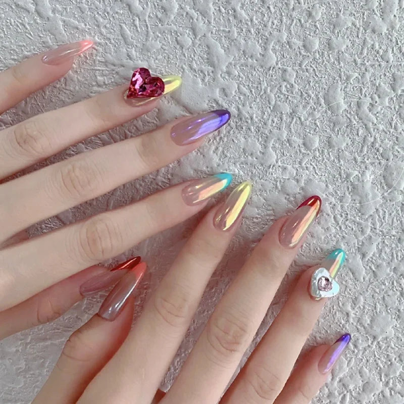 Shimmer Aurora Nail Powder Set for Stunning Manicure - Smarsty