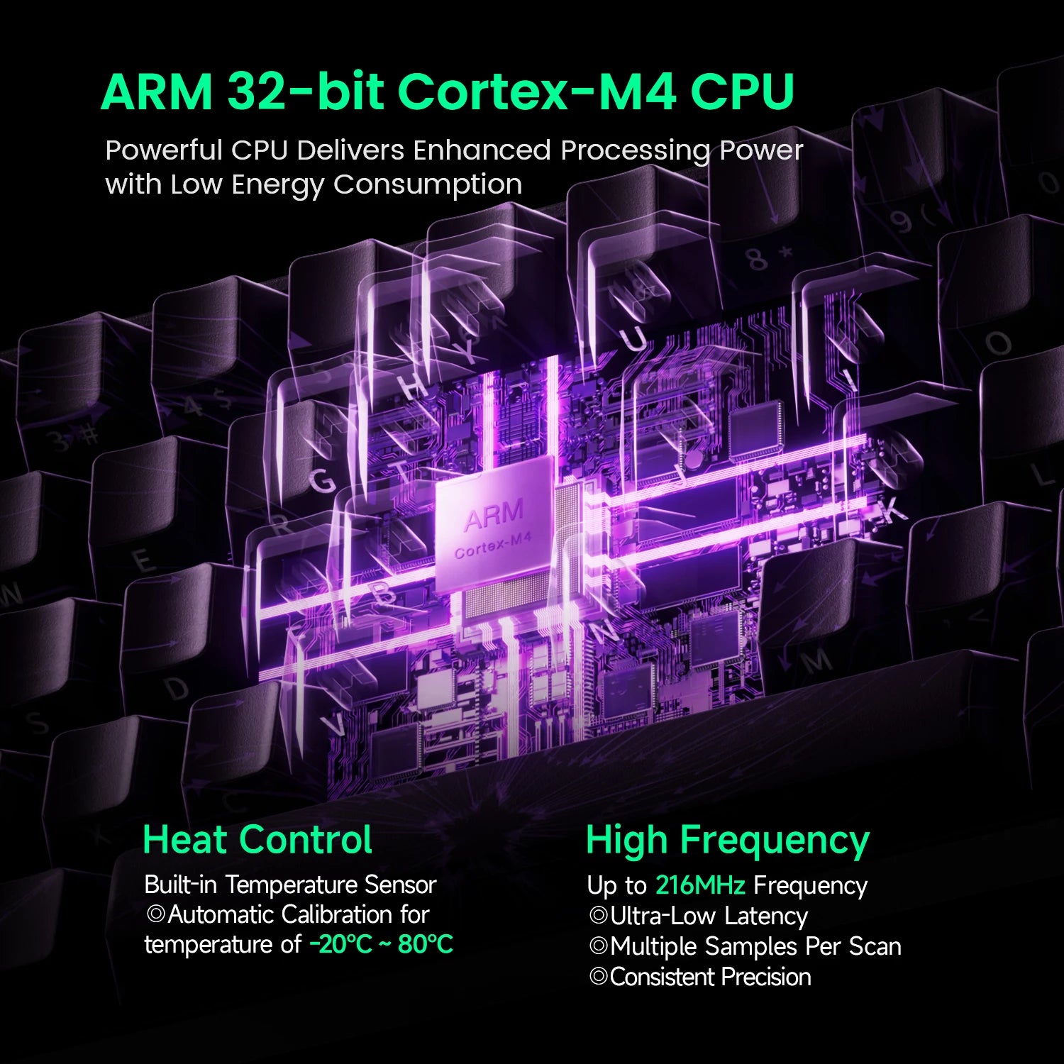 Mechanical Keyboard 60 Percent With Magnetic Switch ARGB