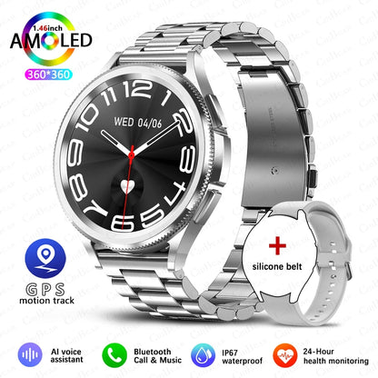 Samsung Galaxy Watch6 Classic Smartwatch with GPS and Heart Rate Monitor - Smarsty
