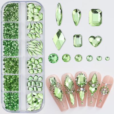 Mini Caviar Beads Nail Art Set with Magnetic Pen - Smarsty