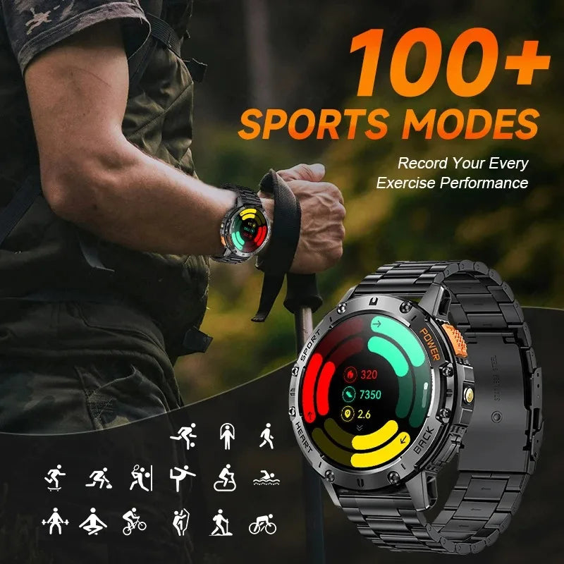 AMOLED Smart Watch for Men with Fitness Tracking - Smarsty