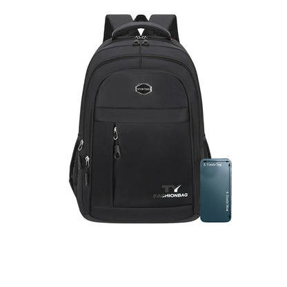 Men's and women's large-capacity trendy outdoor travel casual backpacks and schoolbags, airplane cabin backpacks - Smarsty