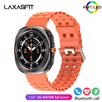 LAXASFIT GT7 Ultra Smartwatch with HD AMOLED Display - Smarsty