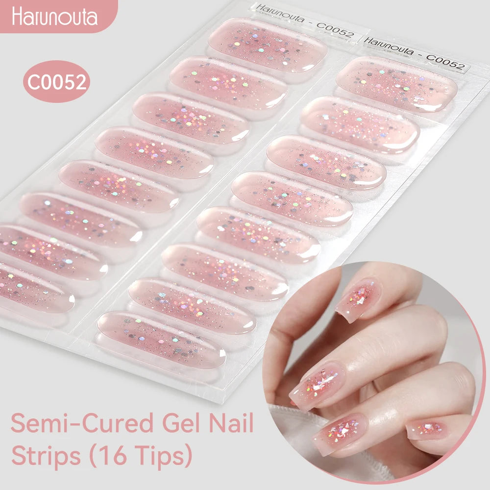 Gradient Auroras Gel Nail Strips for Easy DIY Manicure - Smarsty