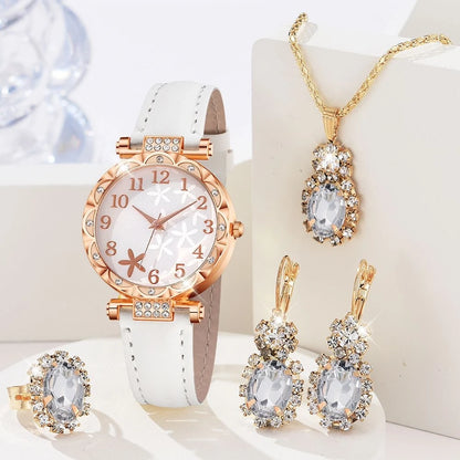 Luxury Rhinestone Women Watches Set for Elegant Style - Smarsty