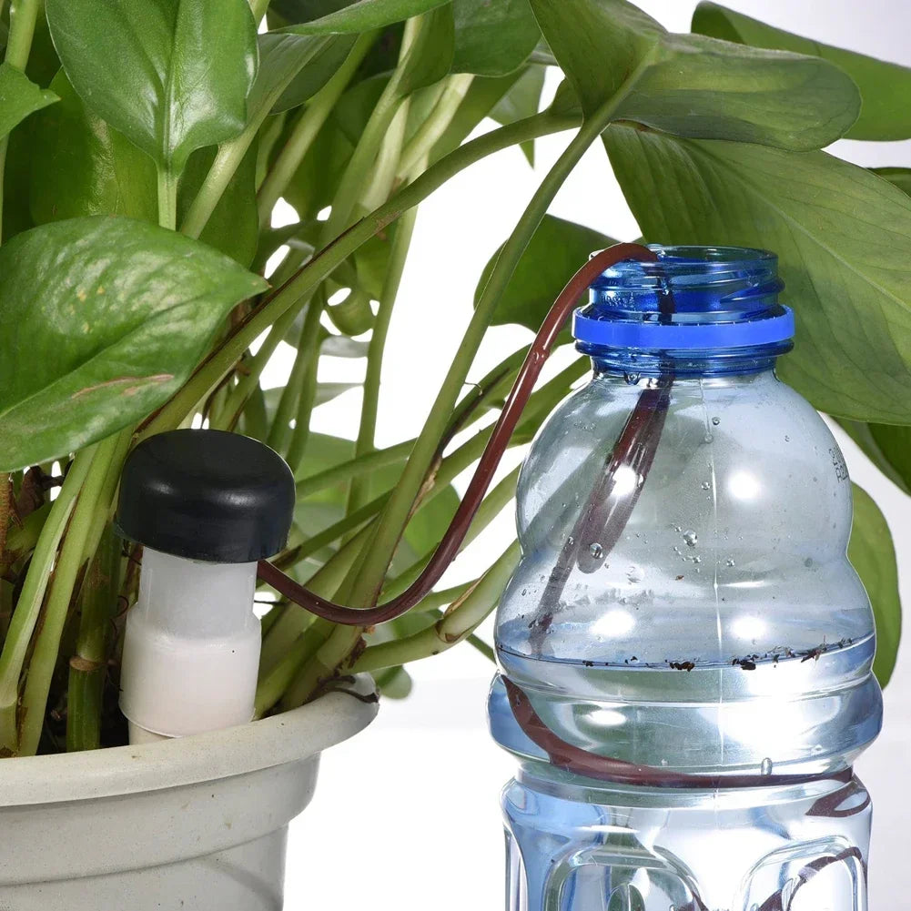 Self-Watering Drippers for Easy Indoor Plant Care - Smarsty