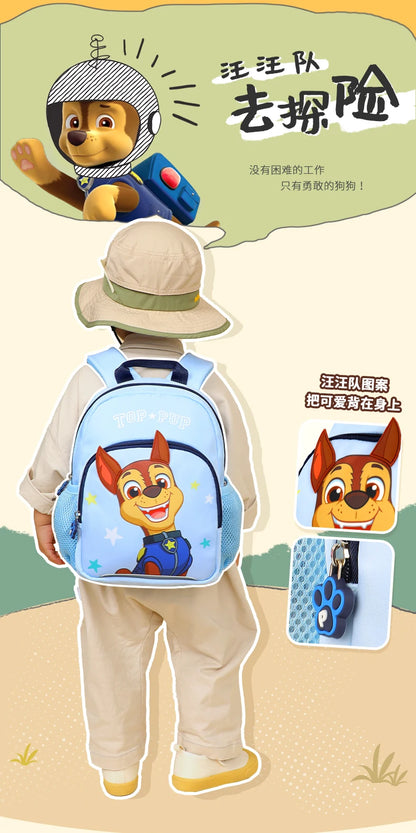 Kids Backpack Cartoon Chase And Skye For Preschoolers - Smarsty