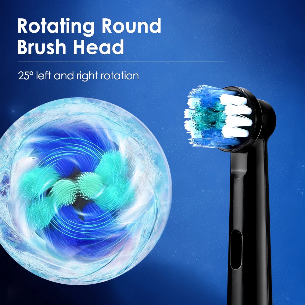 Waterproof Electric Toothbrush with 5 Cleaning Modes - Smarsty