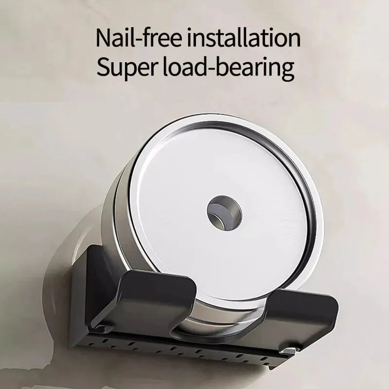 Multifunctional Wall Mounted Hair Dryer Stand Organizer - Smarsty