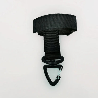 Outdoor Tactical Multi-purpose Nylon Hook Gloves Safety Clip Climbing Rope Camping Hanging Buck for Outdoor Camping