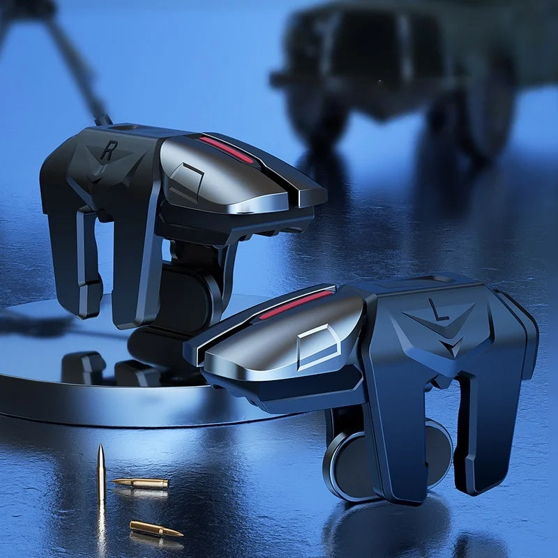 Ergonomic Mobile Game Trigger with Retractable Design - Smarsty