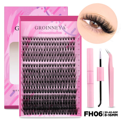 DIY Lash Extension Kit with Individual Lashes for Home Use - Smarsty