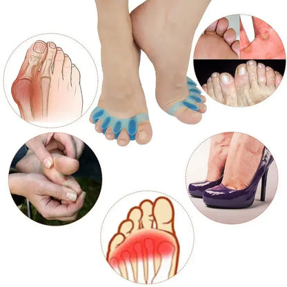 Soft Gel Bunion Corrector Toe Separator Spacers - Smarsty