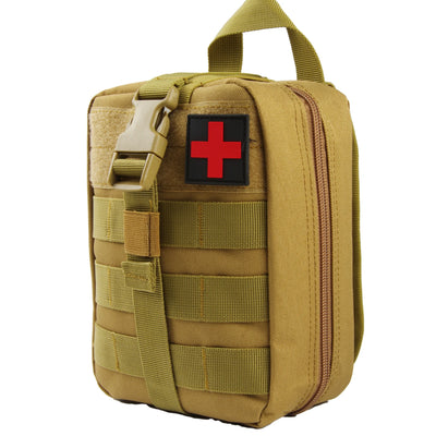First Aid Bag Camping Tactical Medical Pouch EMT Emergency Survival Kit Hunting Outdoor Box Large Size 800D Nylon Bag Package by Smarsty