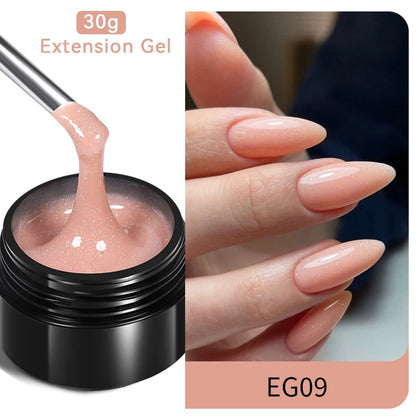 Born Pretty 30ml Milky White Nail Extension Gel - Smarsty