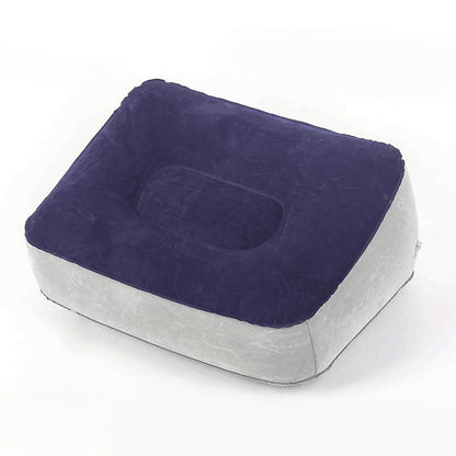 Inflatable Footrest Pillow for Travel and Office Comfort - Smarsty