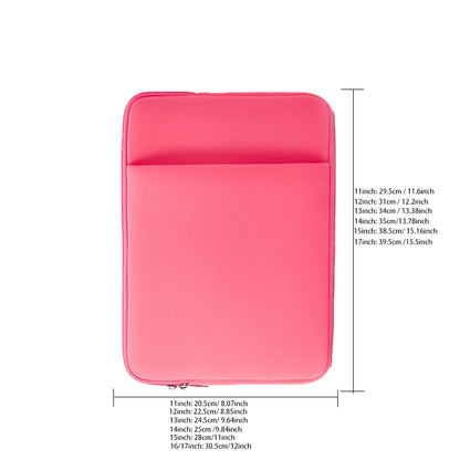 Laptop Inner Bag Protective Cover With Front Pocket