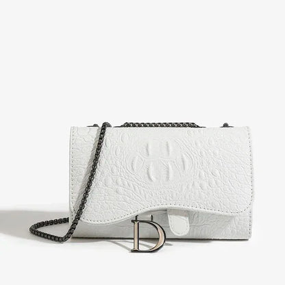 Luxurious Women's Sequined Crossbody Handbag With Chains - Smarsty