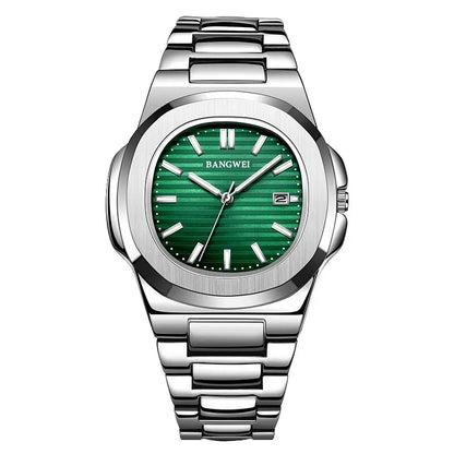 Luxury Waterproof Men's Quartz Watch with Automatic Date - Smarsty