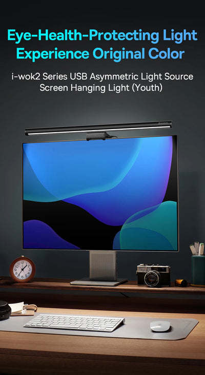 Baseus LED Screen Light Desk Lamp for Reading - Smarsty