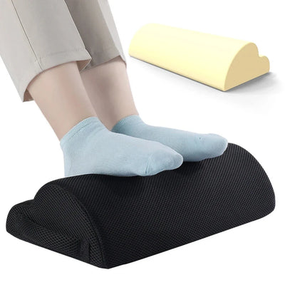Ergonomic Memory Foam Foot Rest for Desk Comfort - Smarsty