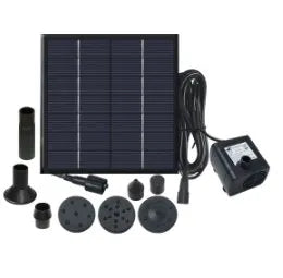 Solar Fountain Pump Kit for Low Noise Outdoor Decor - Smarsty