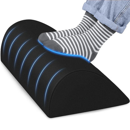 Ergonomic Memory Foam Foot Rest for Desk Comfort - Smarsty