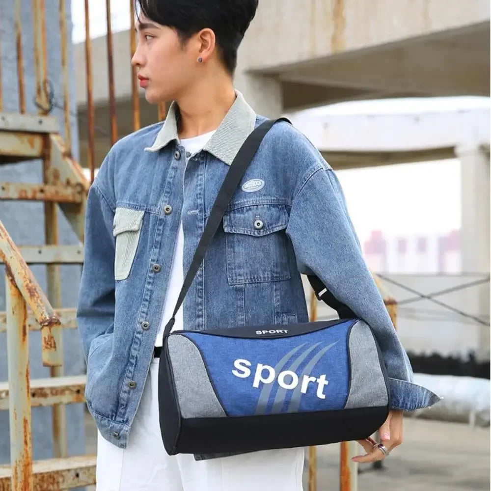 Unisex Gym Bag With Crossbody Strap For Travel And Yoga - Smarsty