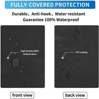 Waterproof Heavy Duty BBQ Grill Cover for Outdoor Protection - Smarsty