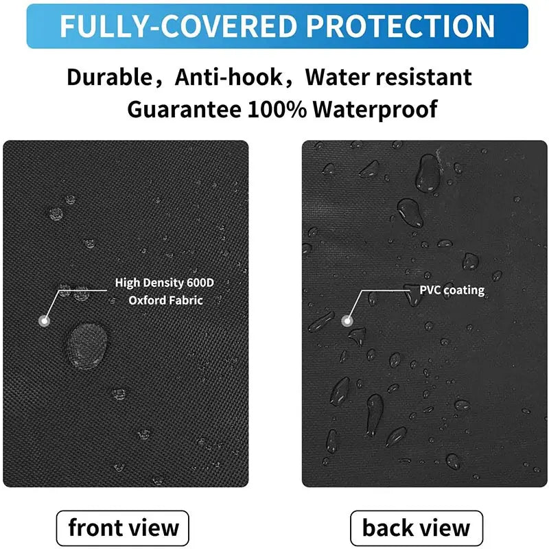 Waterproof Heavy Duty BBQ Grill Cover for Outdoor Protection - Smarsty