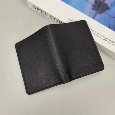 Classic Designer PU Leather Small Wallet for Men Short Simple Women's Purse Fashion Ultra Thin Credit Card Bag Coin Purse - Smarsty
