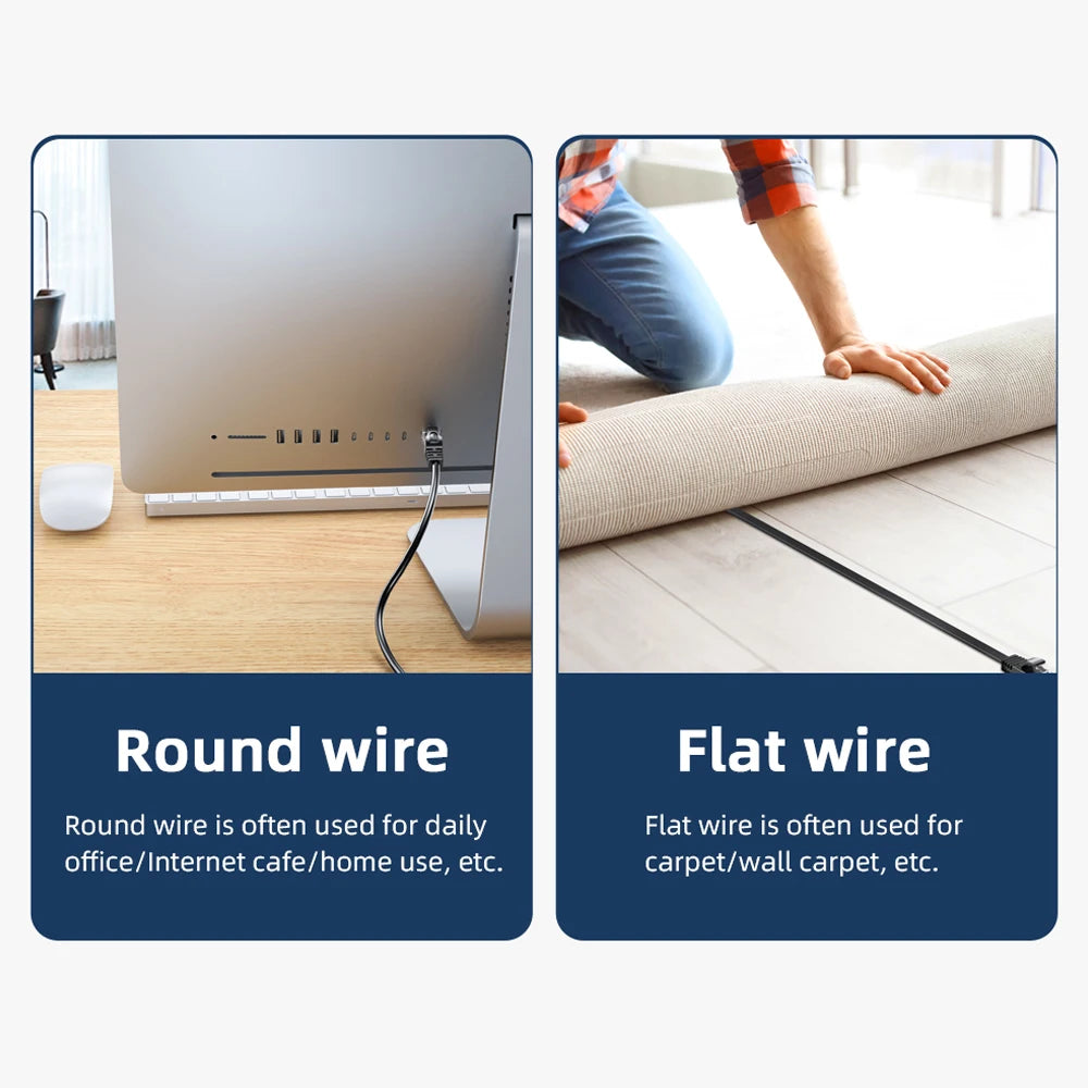 Essager Cat6 Ethernet Cable for High Speed Networking - Smarsty