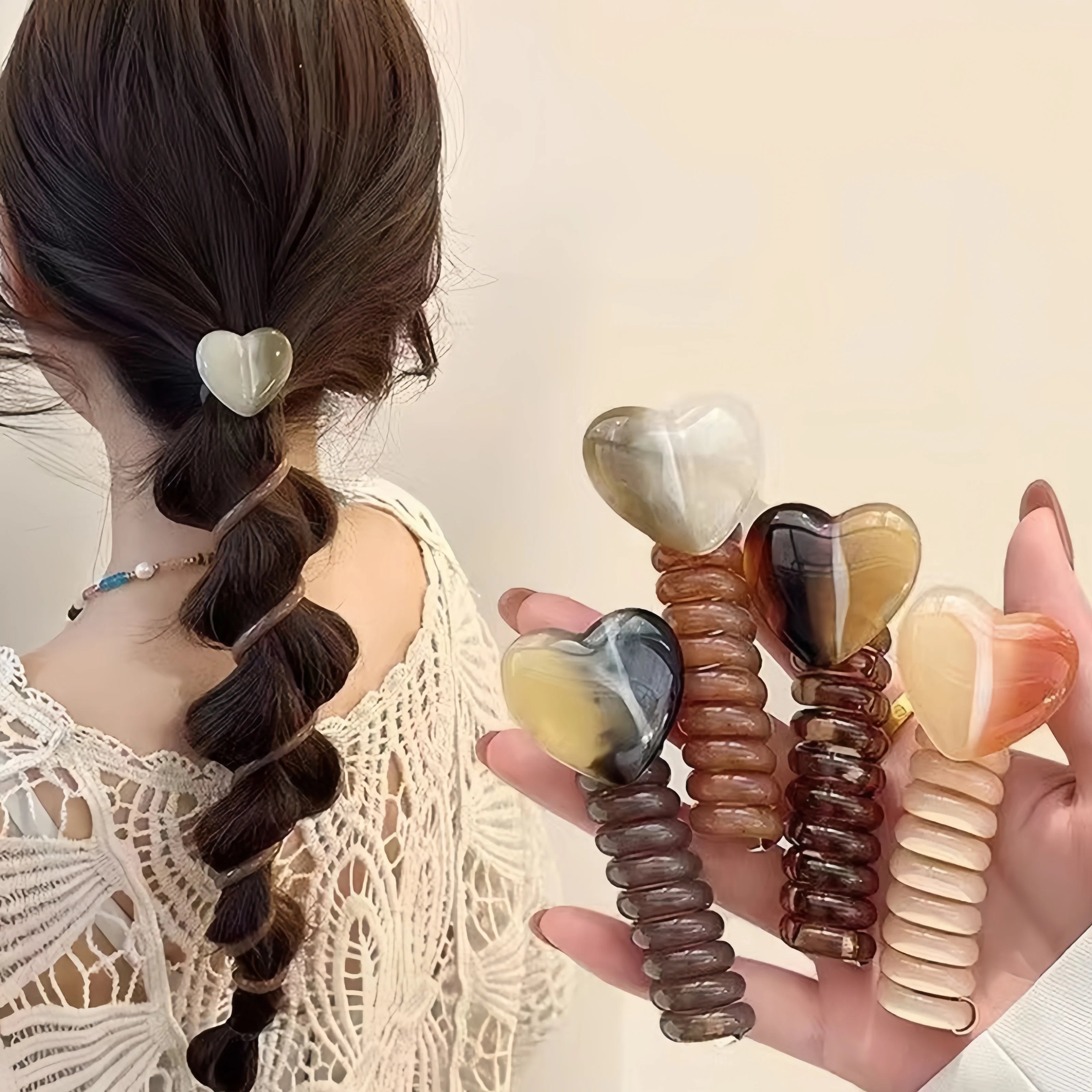Elastic Hair Bands High Quality Non Slip Ponytail Loop - Smarsty